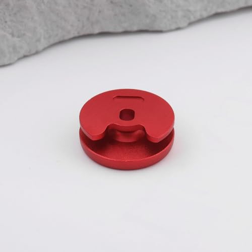 Image of 1pc Joystick Cap Metal Buttons Replacement Thumb Pad Cap Analog Compatible with Nintendo New 3DS 2DS XL LL Red Metal Thumbstick Grip