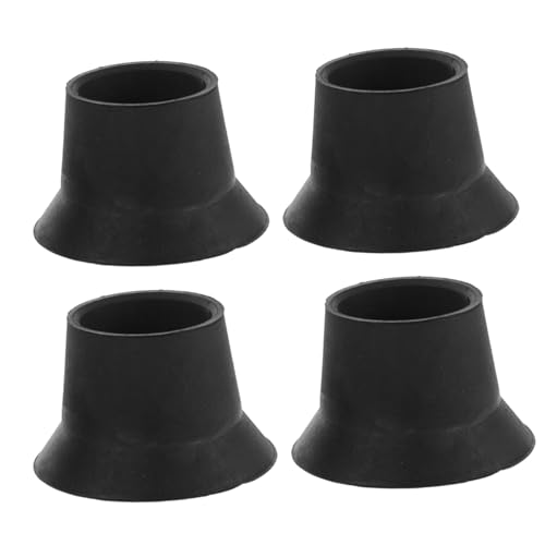 ERINGOGO 4 Piezas Cubre pies con Ventosa para trampolín colchoneta de trampolín de Repuesto Abrazadera de Cubierta de de trampolín reemplazable Piezas de trampolin de Goma