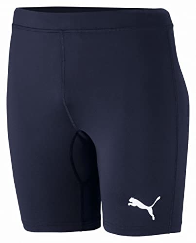 Puma 655924 Pantalones Cortos, Color Negro (Peacoat), Talla L