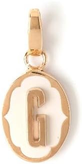 Spartina 449 G Oval Cartouche Letter - Charms Bracelet Jewelry Statement OAG-SPCH