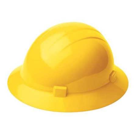 Hard Hat, 4 pt. Ratchet Suspension, Yellow