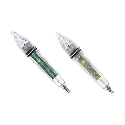 POPETPOP Fish Attracting Lights 2pcs Underwater Fishing Lamps 17cm Led Fish Luring Lights Night Fishing Lamp for Outdoor
