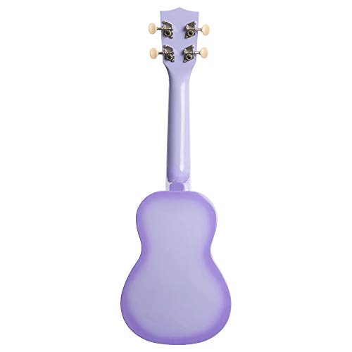 Kala Purple Burst Dolphin Makala Soprano Ukulele – MK-SD/PLBURST Bundle with a Kala Tuner and Lumintrail Polishing Cloth - Les Beatles, Paul McCartney, John Lennon, RIngo Starr, George Harrison Kala Purple Burst Dolphin Makala Soprano Ukulele - MK-SD/PLBURST Bundle with a Kala Tuner and Lumintrail Polishing Cloth – Image 6