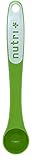 Nutri-Plus Dosierlöffel Measuring Spoon - 29cm lang Farbe Grün weiß - Messlöffel für Proteinpulver Tee Kaffee bis 50ml geeignet für 5g - 30g Pulver