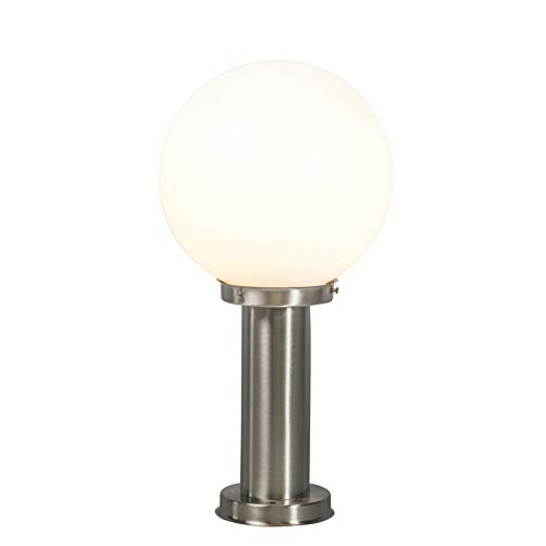 QAZQA sfera - éclairage de terrasse et d'allée de jardin - 1 lumière - Ø 250 mm - Acier - Moderne - éclairage extérieur