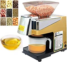 KUBER OIL MILL SEEDS 2 Oil S2O-2B Comfort Oil Extractor Machine For Home (Stainless Steel, S2O-2BH)