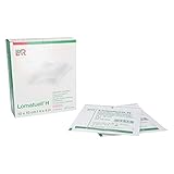 mit hydrophob imprägniert Lomatuell H 23318 Dressbandage, 10 cm x 10 cm, Packung mit 50
