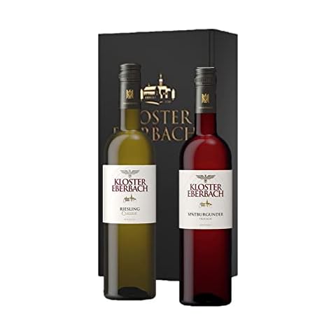 Kloster Eberbach - Gift Set of 2 - Dry Pinot Noir and Classic Riesling from Rheingau, Germany (2 x 0.75 l) Cover