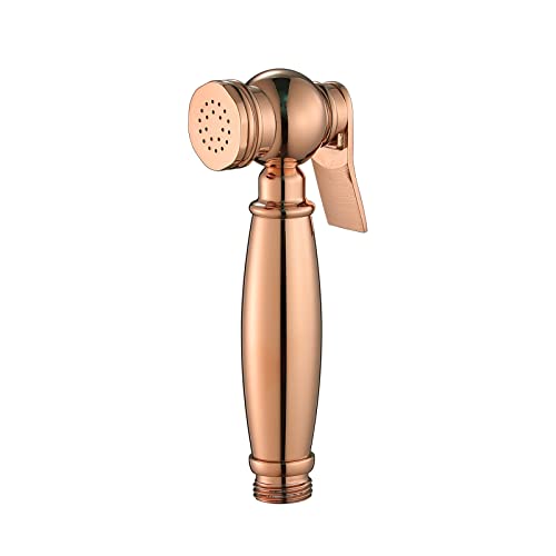 Base de douche en ABS et kit douchette bidet or rose pour toilette - 2