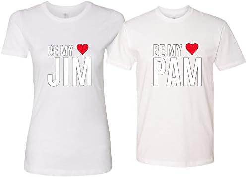 Jim Pam Cute The Office His/Her Couples 