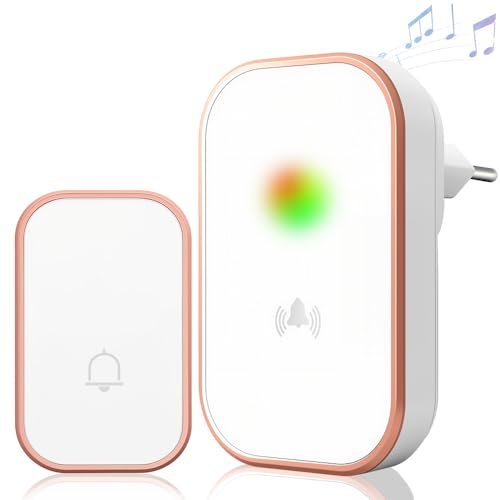 Campainha Sem Fio 38 Sons Premium Para Residências e Comércios