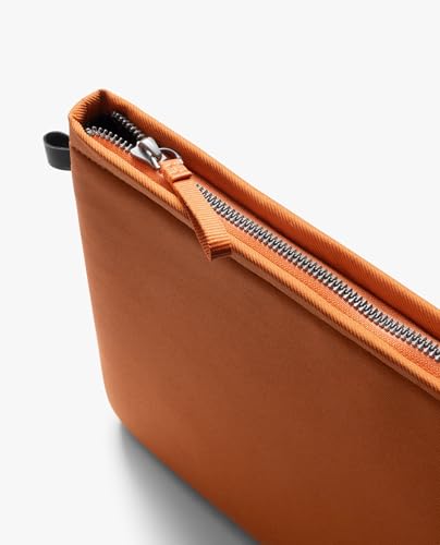 Image of DailyObjects Solid Skipper Sleeve | Stylish Durable Poly Cotton Canvas Material for Laptops & iPads | Zip Closure & Soft Cotton Inner Lining with Printed Slip Pockets