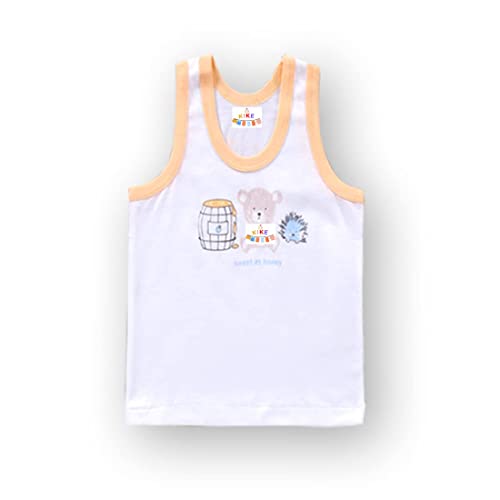 Image of KIKE Baby boy Sando,Sando Kids Boys,Baby Banyan boy,Baby Sandow,Kids ganji,Kids Under Vest,Under Shirt Boys,Banyan Kids,New Born Baby Inner,baniyan Baby boy pack of 6