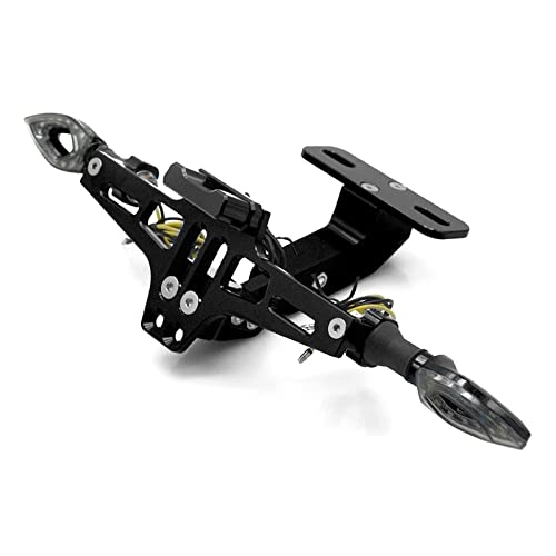 Support de plaque Kawasaki ER-6N et ZX-10R pour virées et roadtrips moto