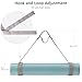 Trilancer Adjustable Yoga Mat Strap with Hook and Loop Closure, Yoga Mat Holder Carrier, for Carrying, Storing, and Organizing Yoga Mat of Various Sizes (Grey) - Mat Not Included