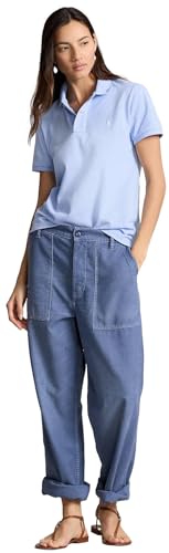 Image of POLO RALPH LAUREN Women's Classic Fit Mesh Polo Shirt