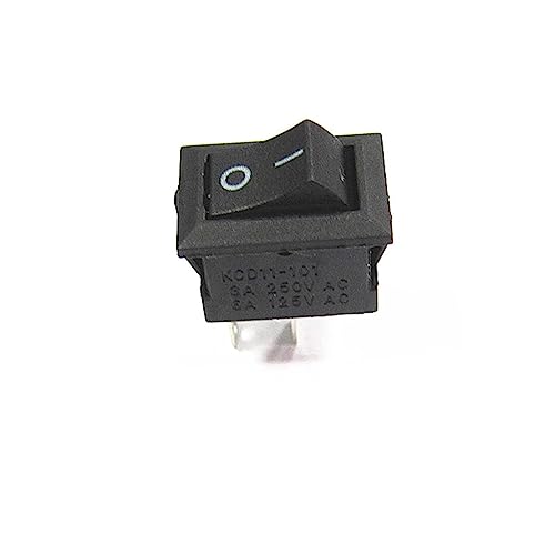 Micro interrupteur 2 broches à bascule AC 250V 3A pour panneau électrique