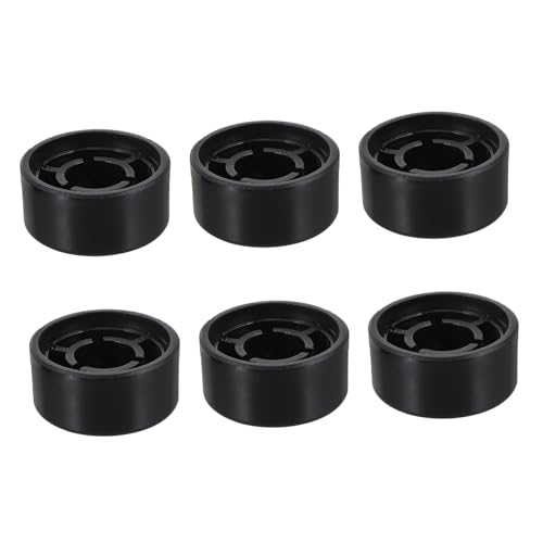 TIDTALEO 6 piezas Tapas Plásticas para Pedales de Guitarra Accesorios para Efectos de Guitarra Botones...