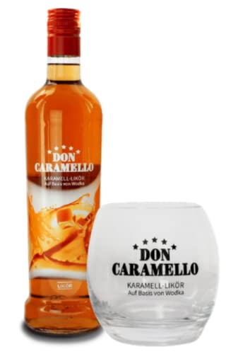 Don Caramello + Ritzenhoff Tumbler Glas ~ Ideal für den Genuss von Don Caramello Karamell Likör Cover