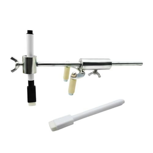 UHANBUT Auto Body Repair Scriber Tool, Adjustable Car Wheel Eyebrow Scriber with Scale, Portable Vehicle Body Line Marker Parallel Scriber Tool for Car Sheet Metal Dent Repair (Metal)