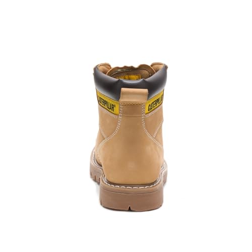 Cat Footwear Bota de trabalho masculina Second Shift, Mel, 9.5