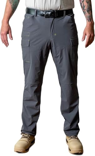 Kujo Yardwear | 100% Ripstop | Active Mens Relax Fit | Light and Breathable Yard Pant – Grey
