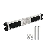 Scaletta per piscina, 4,8 cm, in acciaio , antiscivolo, con bulloni, per villa, cortile, hotel, resort, acquatico, spa, palestra, centro acquatico