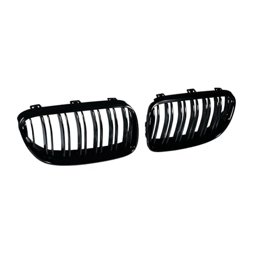 Parrilla delantera tipo riñón en negro brillante de alta calidad para BMW E92