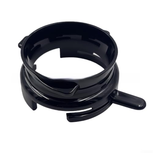 Girftong Anillo portafiltro de 54 mm, accesorio antiderrames, ajuste seguro para modelos de mango pequeño, construcción de plástico, eficiencia de preparación mejorada
