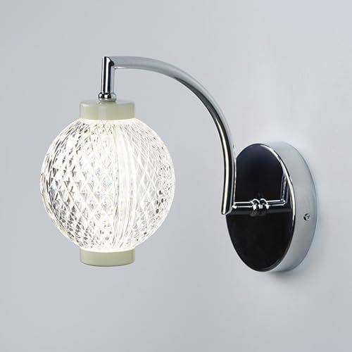 Aplique de cuello de cisne cromado, lámpara de pared industrial de metal G9