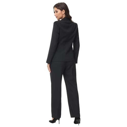 Effortlessly Chic Women's Black Business Suit - X-Large - Image 5