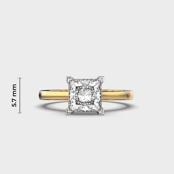 Bague princesse solitaire moissanite : l'éclat du luxe enfin accessible