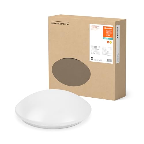 LEDVANCE Surface rund 400 24W 830 1920lm Weiß IP44 | Warmweiß