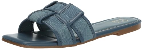 Sandales plates pour femme YOKI semelle souple et légère
