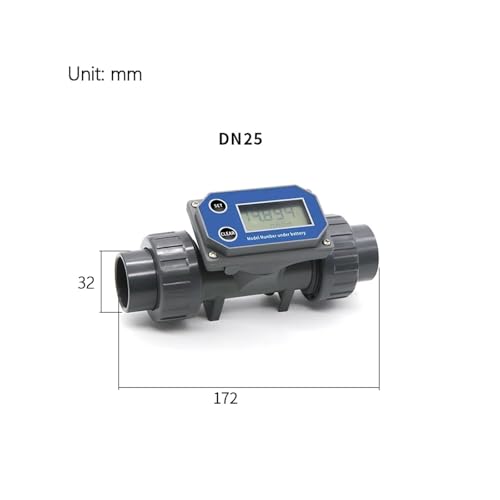 Débitmètre électronique numérique DN25 pour la gestion de l'eau de maison - 3