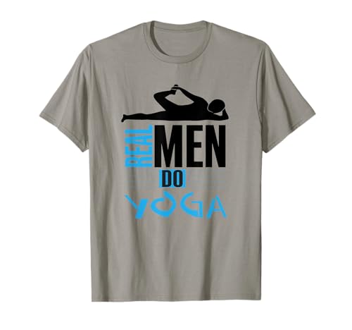 Yoga - Real Men Do Yoga Design für Männer T-Shirt