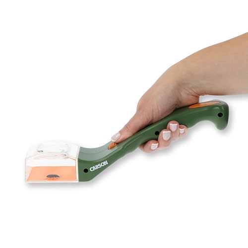 Carson BugView Lebend-Insektenfänger und Forscherlupe, ideal als Entdeckerspielzeug und Haushaltshilfe (HU-10)