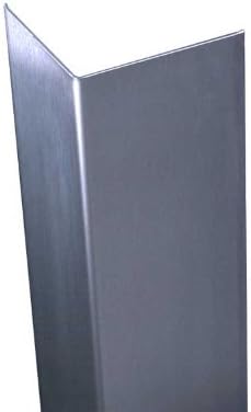 Stainless Steel Corner Guard, 1.5" x 1.5" x 48"