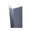 Stainless Steel Corner Guard, 1 X 1 X 48, No Wings