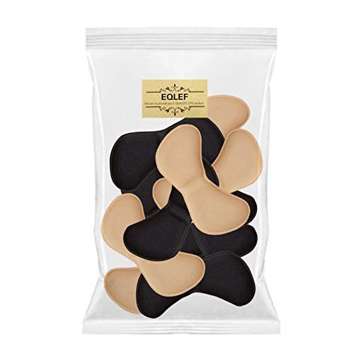 EQLEF 4 Pares Talón de las Plantillas Zapato Evitar Rozaduras, Plantillas, Agarre Almohadilla Talon Cómodoreducir para Zapatos Hombres y Mujeres(4 pares)