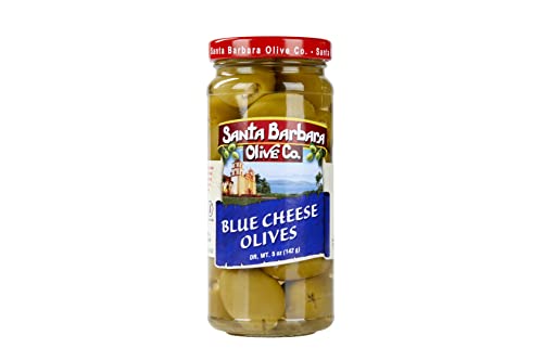 Santa Barbara 3pk Blue Cheese Stuffed Olives 5oz