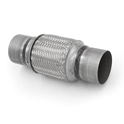 Image of Exhaust Flex Pipe 3 inchx6 inch Heavy Duty Stainless Steel 10 inch OL