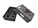 TPOB Slime 2 Ghost Black Clipper Trimmer Set Barber Hair Clippers for Men 6800 RPM with Rubber Case (Black)