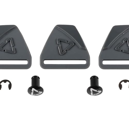 Kit de boucle Leatt noir contre le glissement des genouillères moto