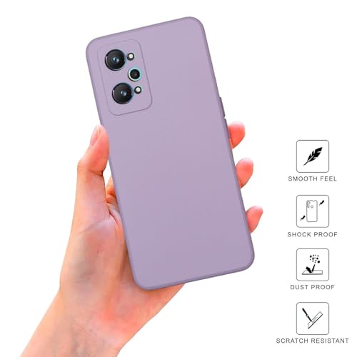 Image of SPRIG Compatible with Realme GT Neo 3T Premium FlexTone (TPU) Back Cover Drop Tested Shock Proof Mobile Case for Men, Women, Boys and Girls with Camera Protection (Lavender Purple)