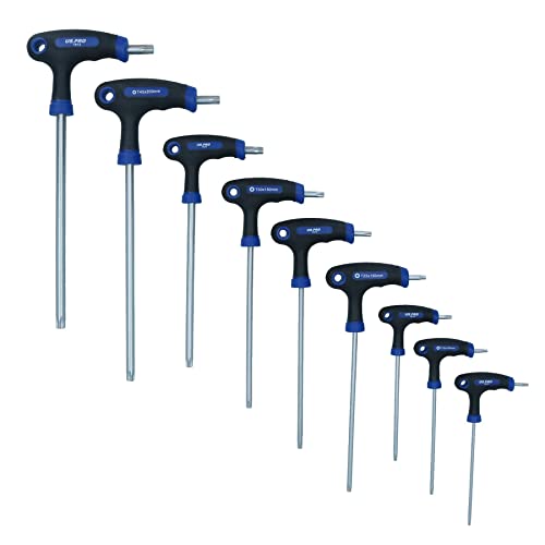 Clés hexagonales métriques de précision avec empreintes Torx Star Tamper 18 outils robustes