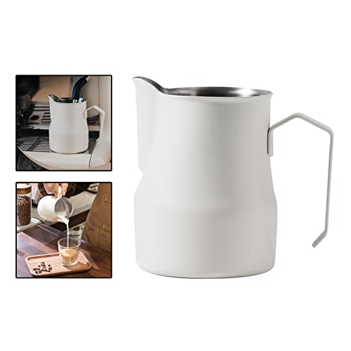 Generic Jarro para café expresso, jarro para espumar com café, jarro portátil para espumar em aço in