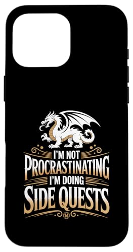 I'm Not Procrastinating I'm Doing Side Quest - RPGQ[}[ X}zP[X iPhone 16 Pro Max p