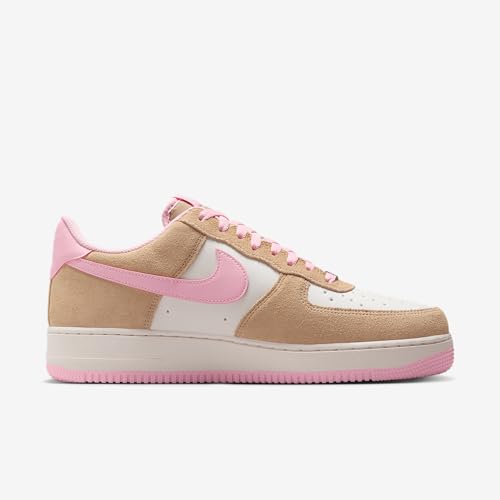 Nike Air Force 1 '07 LV8 Men's Shoes (FQ8714-202, Hemp/Phantom/Medium Soft Pink)3