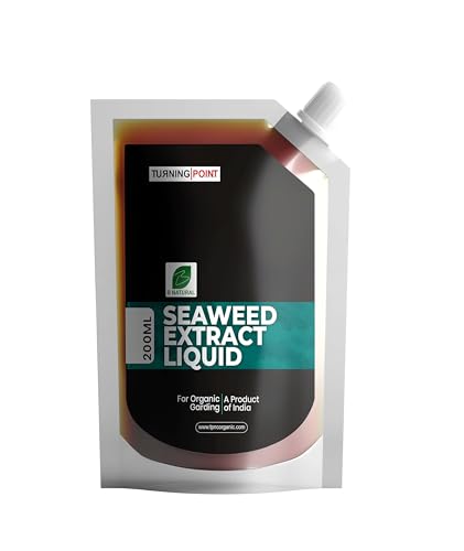 Chipku Organic Cold Pressed,Pure Neem Oil For Spray On Plants & Garden (1, Seaweed 200ml)